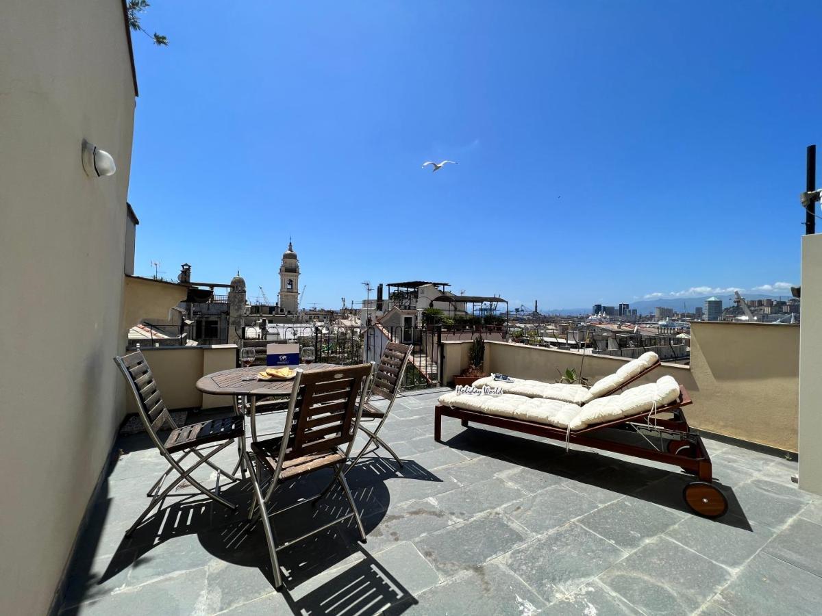 La Terrazza Del Porto Antico By Holiday World Genua Buitenkant foto